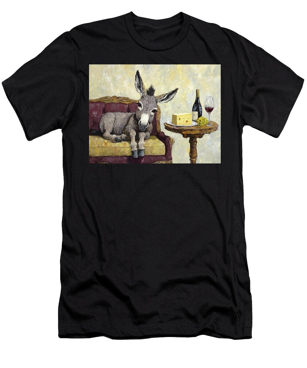 Donkey Happy Hour Lisa S Baker T-Shirt