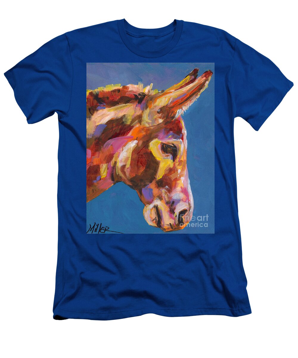 Donkey in Blue Tracy Miller T-Shirt