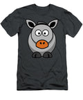 Donkey Mammal Animal Farm Cartoon Comic Gray Ass Funny Gift Ideas T-Shirt