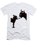 Donkey Mother and Baby on White 2020 Mike Davis T-Shirt