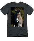 Donkey Portrait At New Forest National Park England Loren Dowding T-Shirt