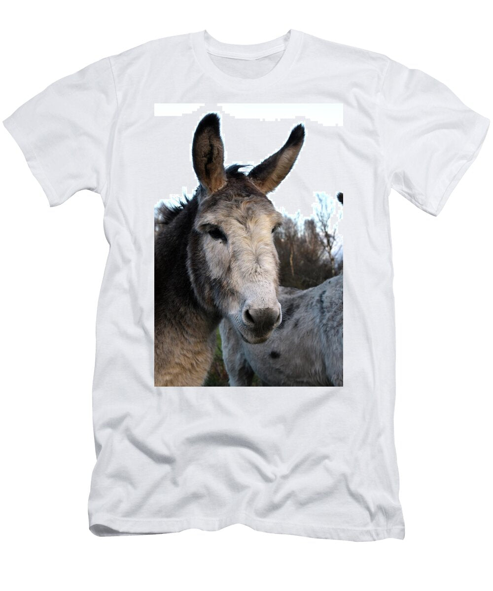Donkey Portrait Wareham Dorset England Loren Dowding T-Shirt