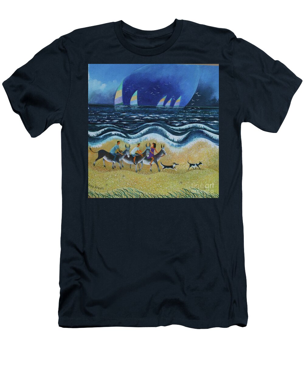 Donkey Ride Lisa Graa Jensen T-Shirt