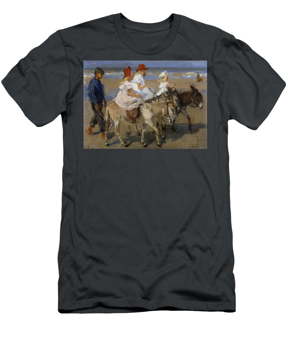 Donkey Rides Along the Beach Isaac Israels T-Shirt