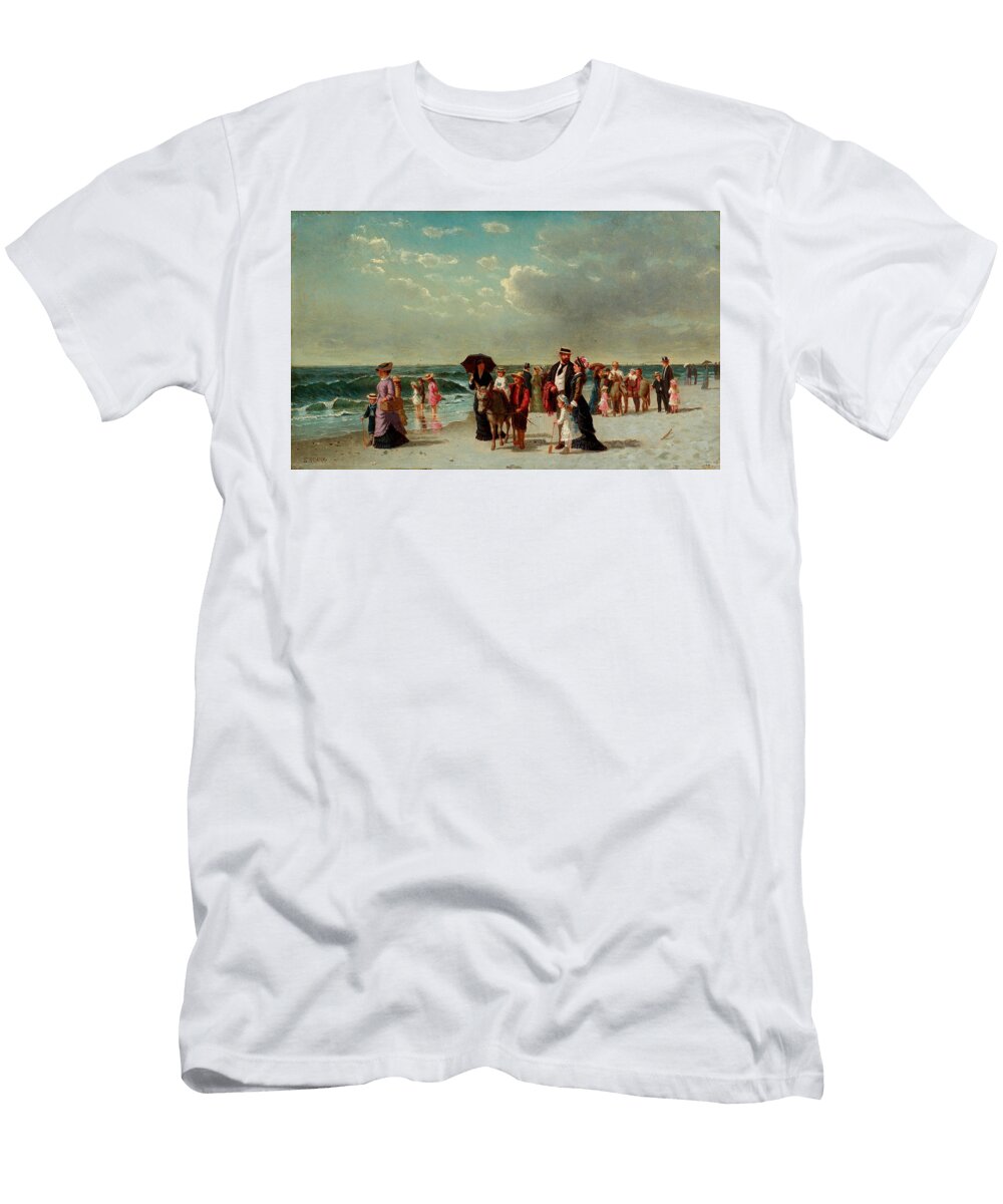 Donkey Rides on the Beach Samuel S Carr T-Shirt