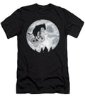 Donkey Riding Moon Bike Halloween Lunar Cycling Wowshirt T-Shirt