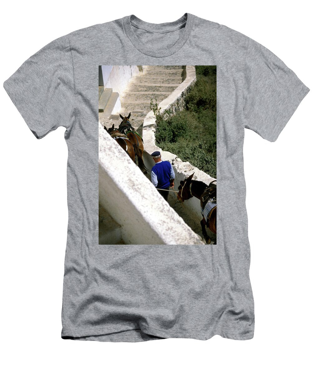 Donkey Taxi Service on the Steep Peter Dennen T-Shirt