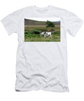 Donkey Walking Through Heathland Wareham Dorset Loren Dowding T-Shirt
