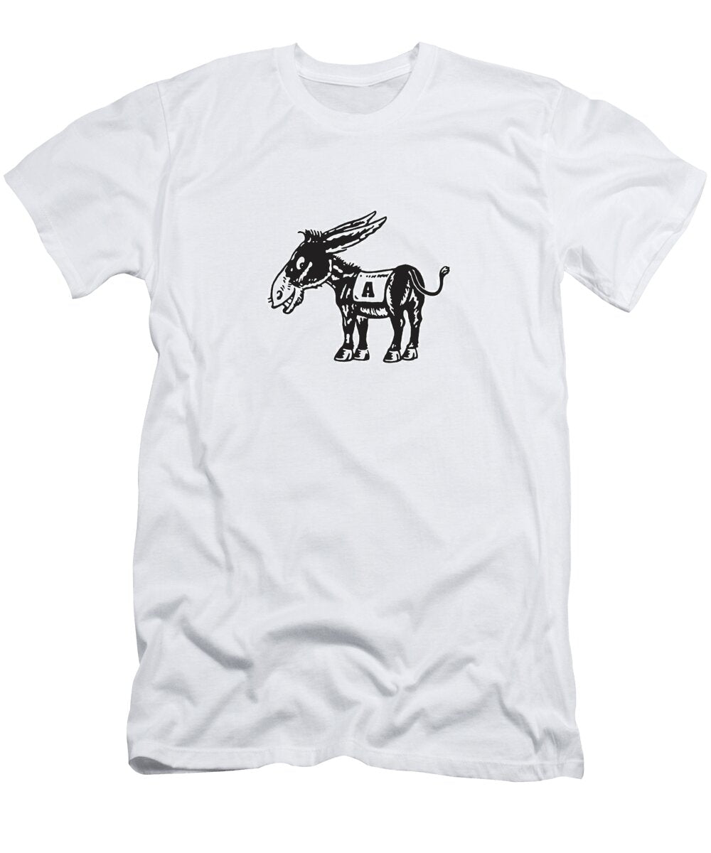 Donkey with a Blanket Csa Images T-Shirt