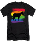 Donkey with Retro Rainbow Manuel Schmucker T-Shirt