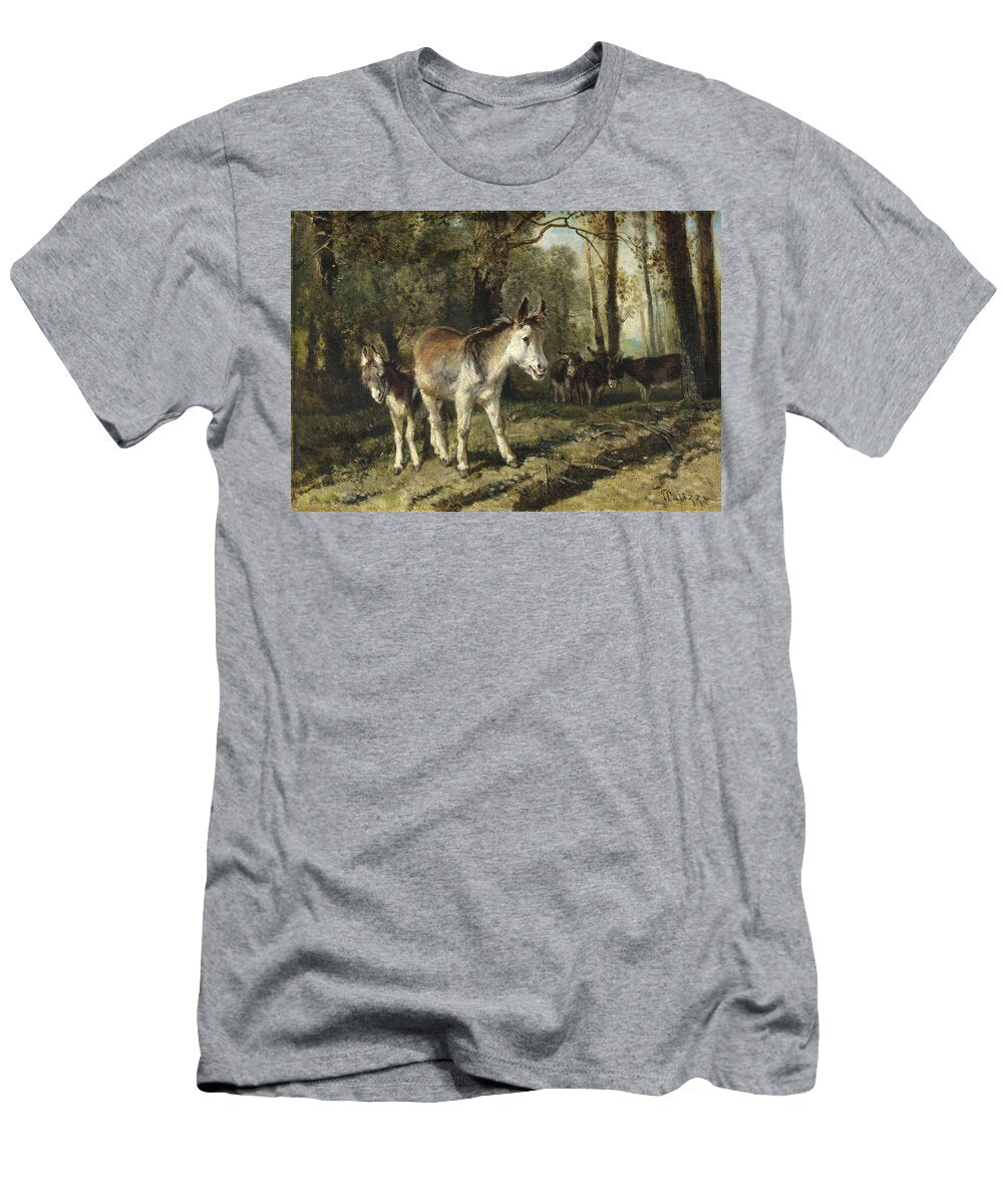 Donkeys Giuseppe Palizzi T-Shirt