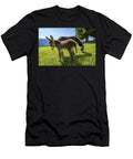 Donkeys in a Meadow Bernard Jaubert T-Shirt