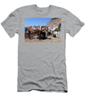 Donkeys in Fira on the Santorini Greece Michal Bednarek T-Shirt