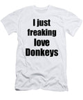 Donkeys Lover Funny Gift Idea Animal Love Funny Gift Ideas T-Shirt