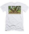 Donkeys Under an Ancient Olive Tree Sardinia Island Delphimages Photo Creations T-Shirt