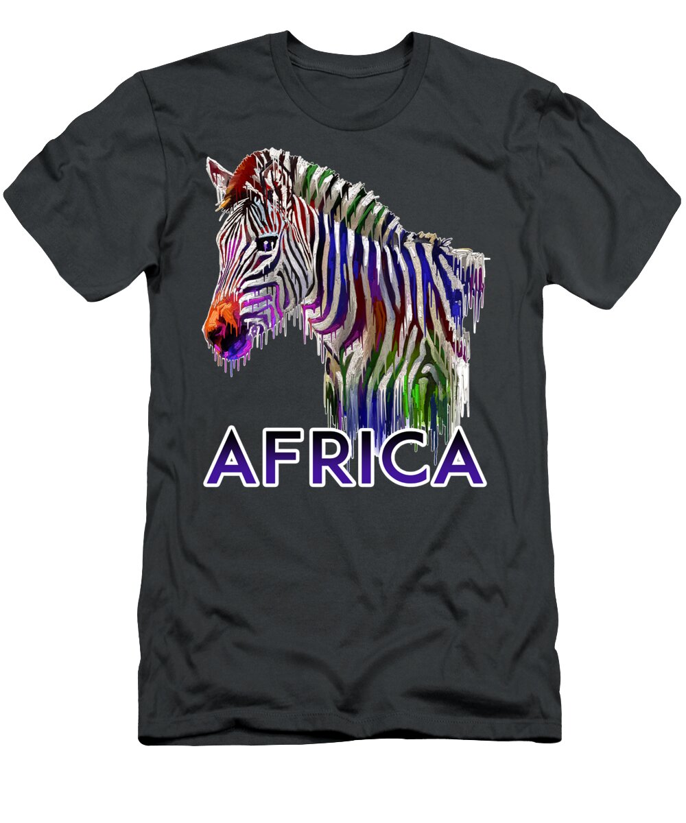 Drips Zebra Anthony Mwangi T-Shirt