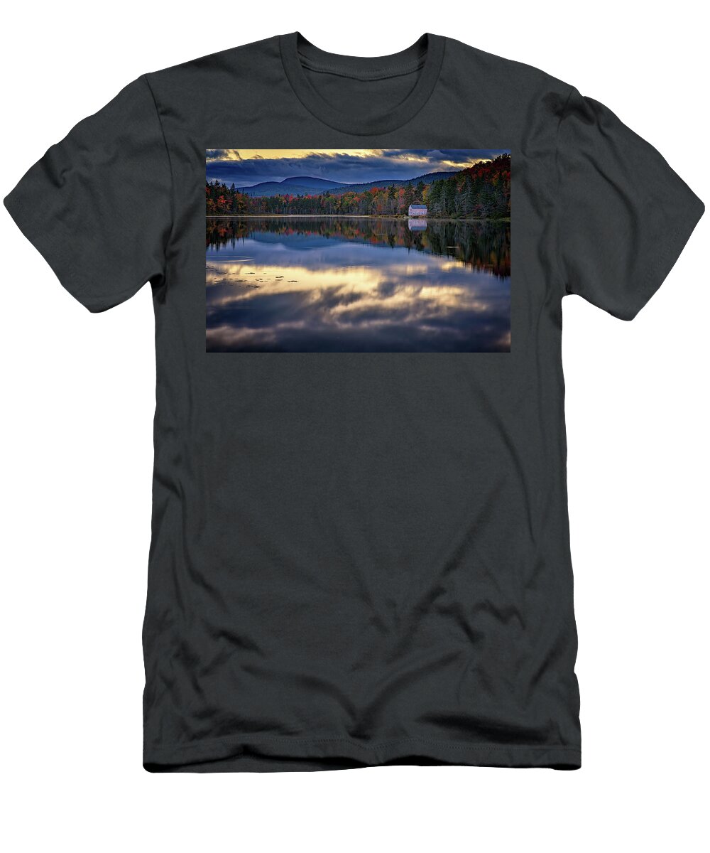 Dusk At Beaver Pond Rick Berk T-Shirt