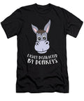 Easily Distracted By Donkeys Funny Donkey Eq Designs T-Shirt