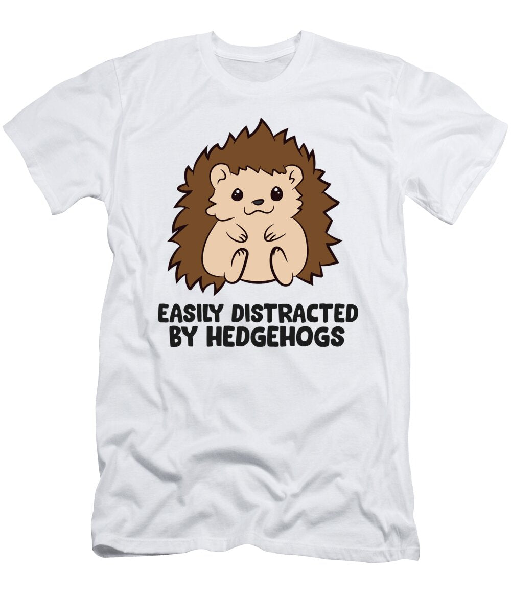 Easily Distracted By Hedgehogs Eq Designs T-Shirt