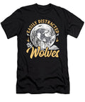 Easily Distracted By Wolves Wolf Alessandra Roth T-Shirt