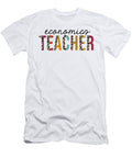 Economics Teacher Leopard Print Funny Jensen Cena T-Shirt