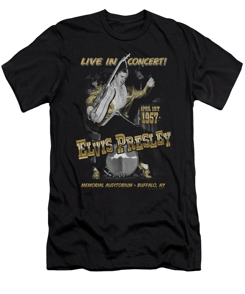 Elvis Live in Buffalo Brand a T-Shirt