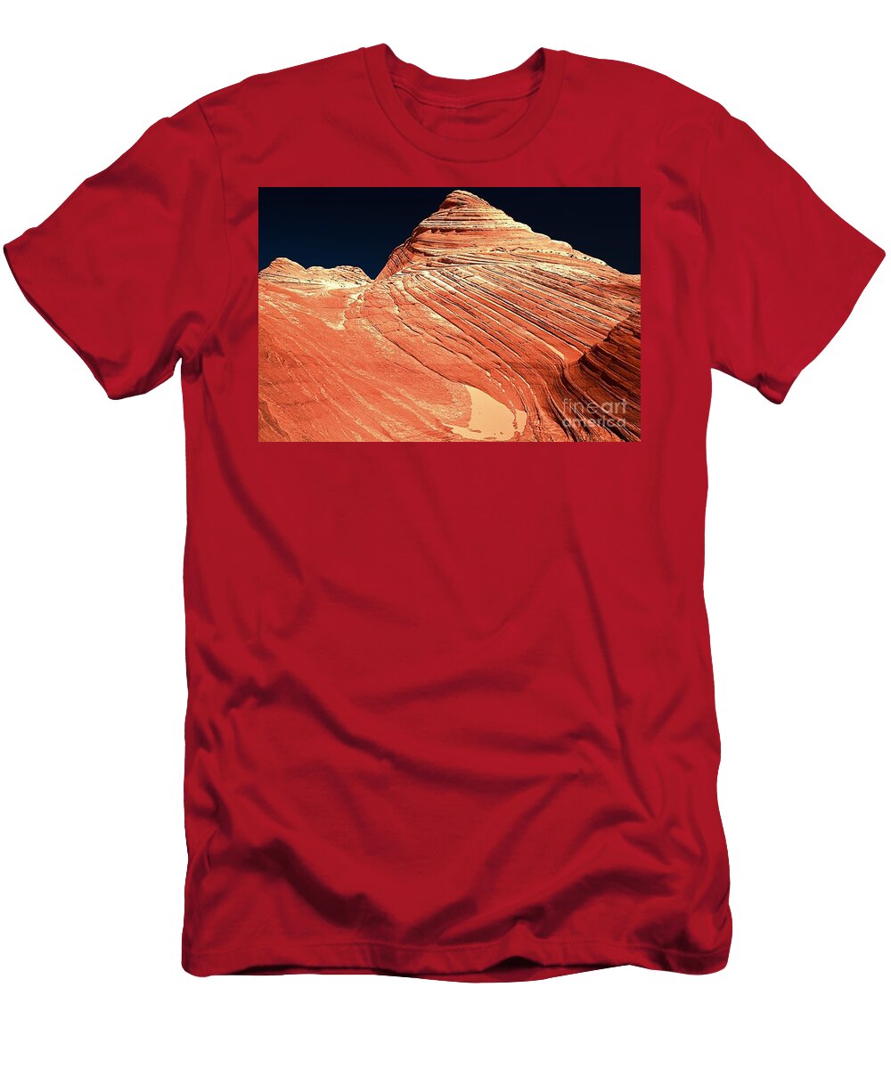 Endless Lines in Sandstone Adam Jewell T-Shirt