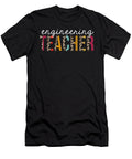 Engineering Teacher Life Leopard Educator Appreciation Jensen Cena T-Shirt