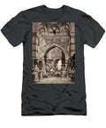 Entrance to the Khan El Khalili Souk in Cairo in the 19th Century From El Mundo Ilustrado European School T-Shirt