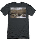 Eurasian Beaver Dam Made From Cut Branches Surrounded By Nick Upton Natureplcom T-Shirt