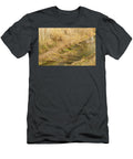 European Beaver Felled Tree Trunks Along Alhama River Ebro Eduardo Blanco Natureplcom T-Shirt