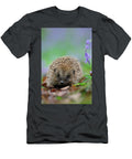 European Hedgehog and Bluebell Peak District UK Paul Hobson Natureplcom T-Shirt