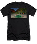 European Hedgehog Drinking From Bowl in Urban Garden Terry Whittaker Natureplcom T-Shirt