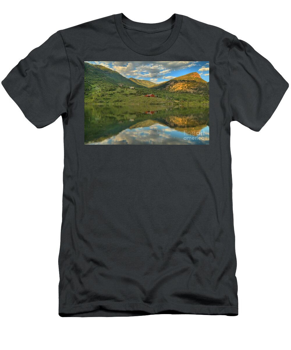 Evening At Beaver Lake Adam Jewell T-Shirt