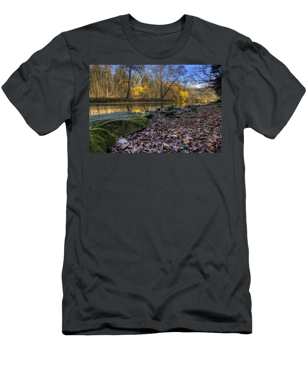 Fall on the River David Dufresne T-Shirt