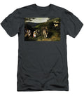 Family in Idyllic Landscape Friedrich Wilhelm Keyl T-Shirt