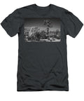 Family Portrait Black and White Peter Tellone T-Shirt