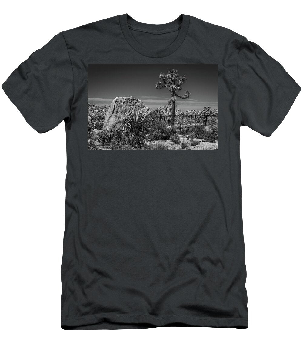 Family Portrait Black and White Peter Tellone T-Shirt