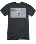 Famous Yellowstone Coyote Tripod Limpy Chesteron a Road in Yellowstonein Isabella Smedley Nature T-Shirt