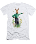 Fancy Rabbit Vintage Art Collage Me T-Shirt