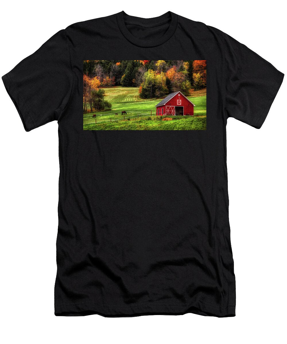Farm in Autumn Pixabay T-Shirt