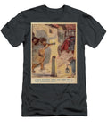 Farmer Hedgehog Firing Blunderbuss in Cat Alley As4 Historic Illustrations T-Shirt