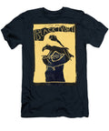 Ferret Black Ivory Woodcut 29 Edgeworth Dotblog T-Shirt