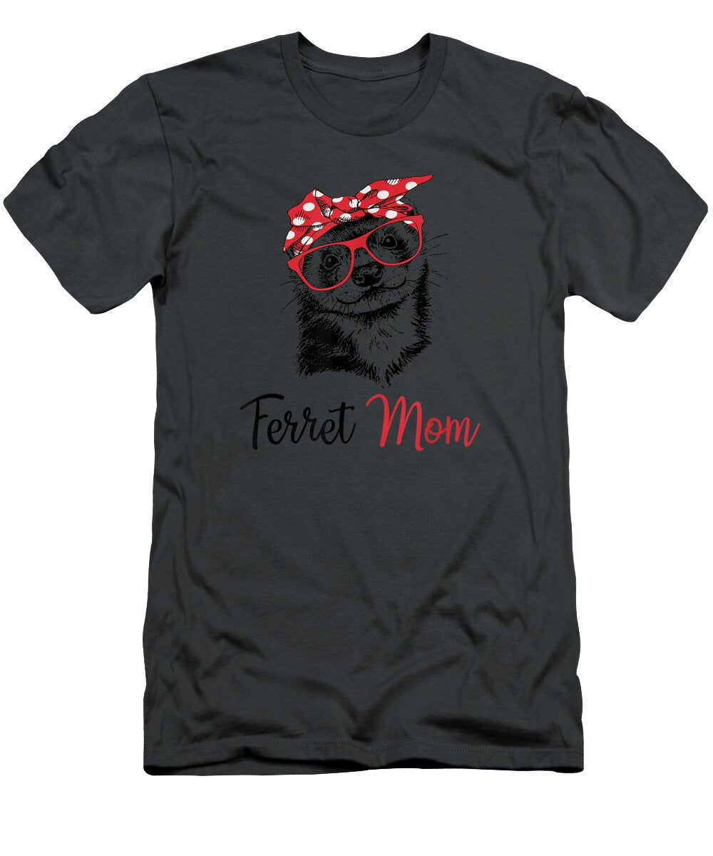 Ferret Black T-Shirt