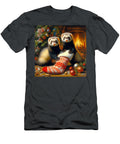Ferret Christmas Janice Maclellan T-Shirt