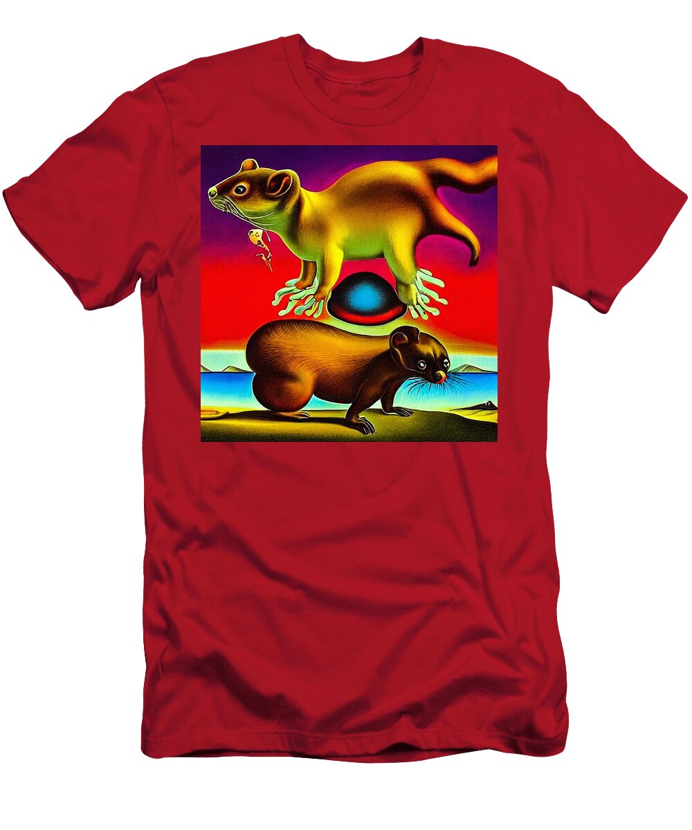 Ferret Civ Adrien Efren T-Shirt