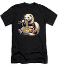 Ferret Eating Ramen Noodle Anime Japanese Food Lover Job T-Shirt