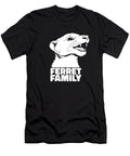 Ferret Family Animal Weasel Furry Ferret Crazy Squirrel T-Shirt