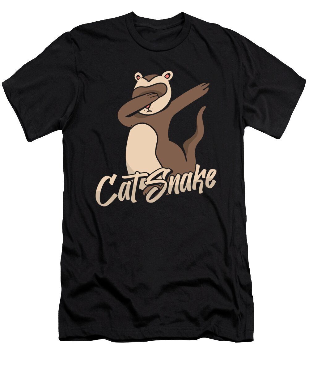 Ferret Furry Weasel Animal Ferret Crazy Squirrel T-Shirt