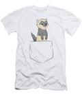 Ferret in a Pocket Love Ferrets Eq Designs T-Shirt